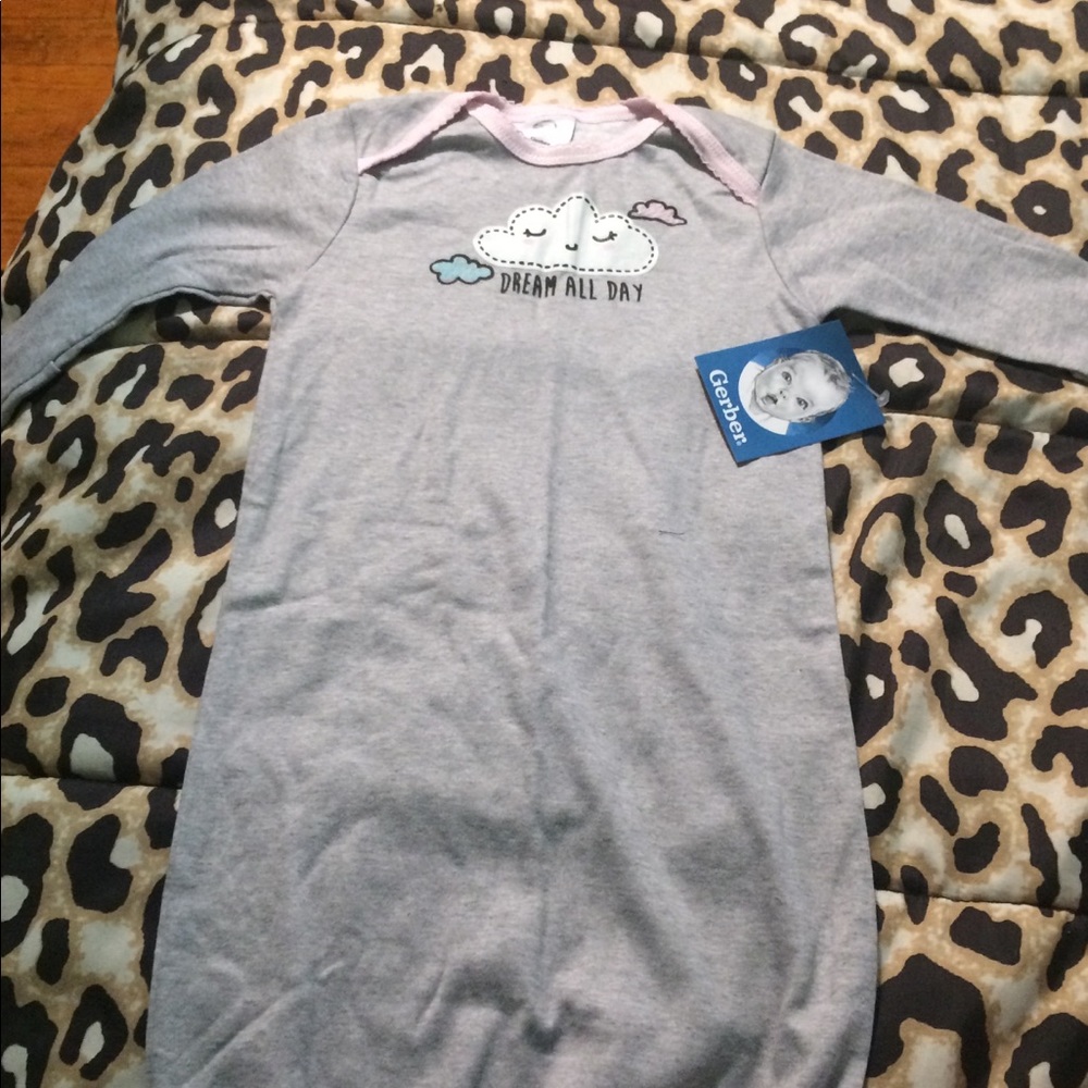 4 pack baby girl sleep gowns